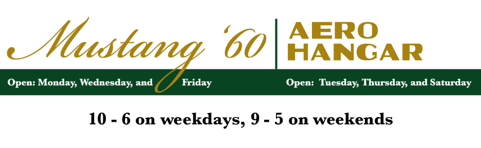 aero hanger hours of operation banner